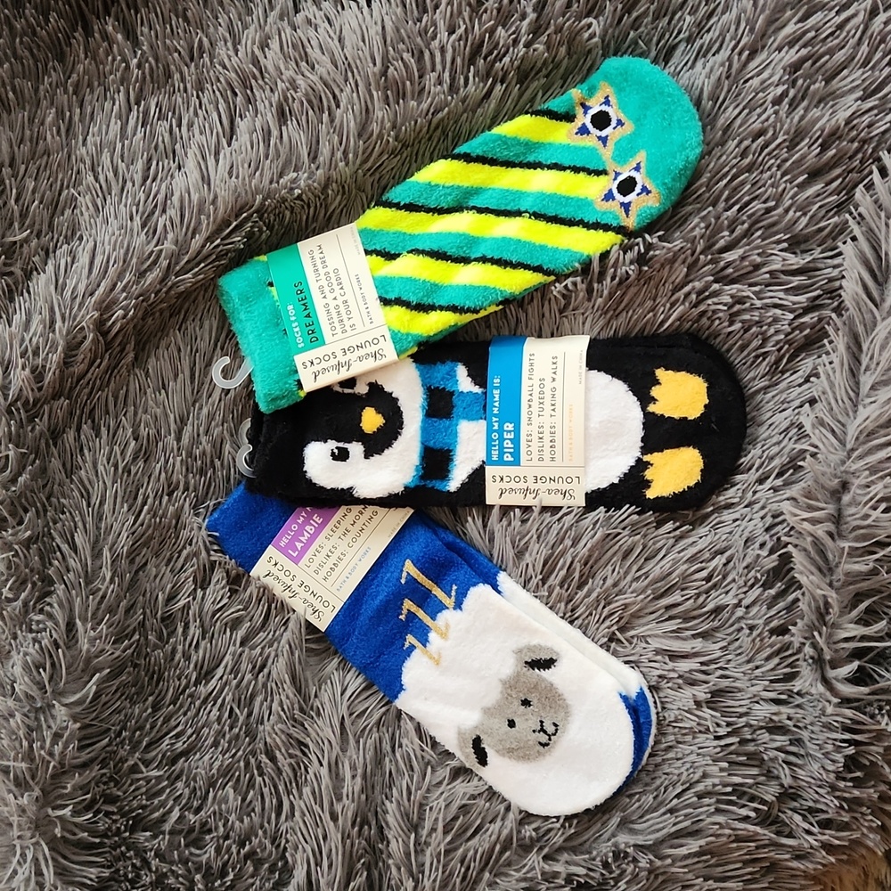 Shea Infused Lounge Socks